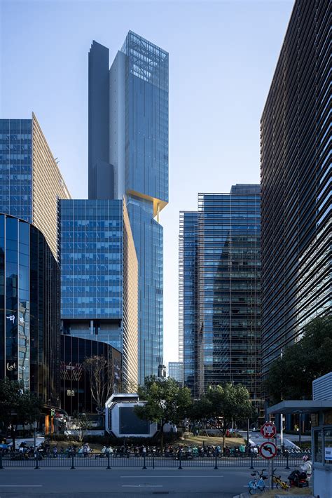 ole scheeren unveils the axiom as tallest skyscraper in shanghai's .